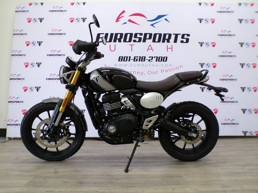 New 2025 Triumph SCRAMBLER 400 X