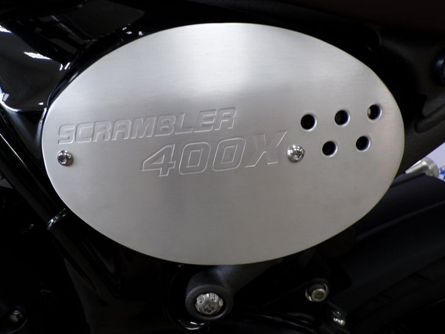 New 2025 Triumph SCRAMBLER 400 X