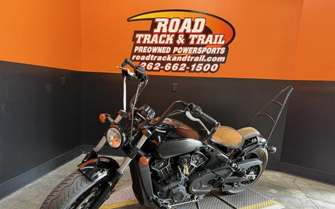 2021 Indian Scout Bobber Sixty Thunder Black