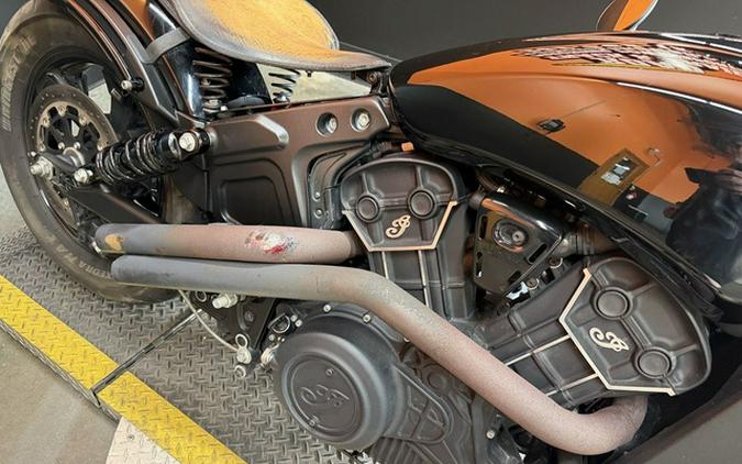 2021 Indian Scout Bobber Sixty Thunder Black