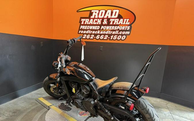 2021 Indian Scout Bobber Sixty Thunder Black