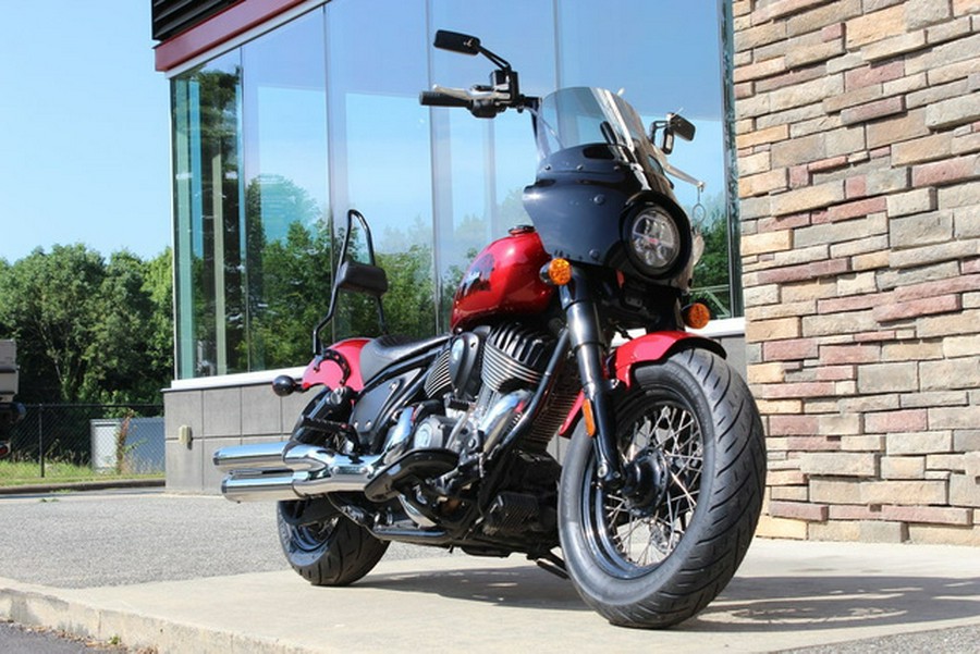 2022 Indian Chief Bobber ABS Ruby Metallic