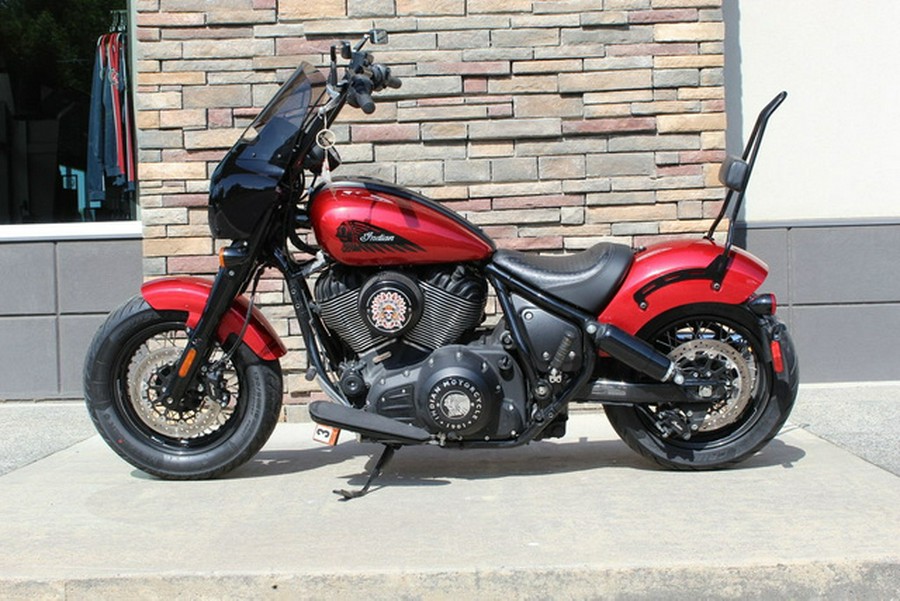 2022 Indian Chief Bobber ABS Ruby Metallic