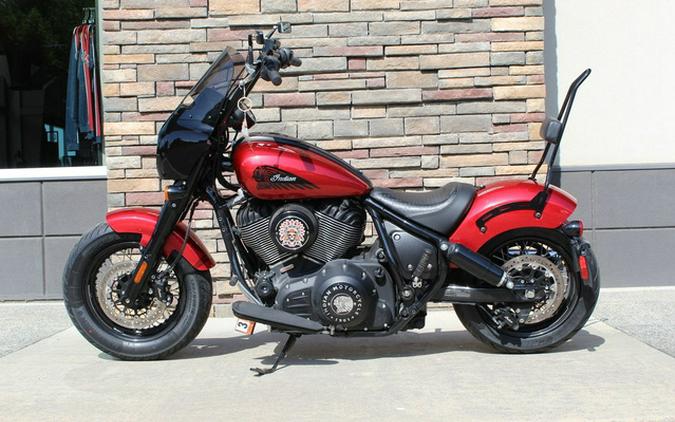 2022 Indian Chief Bobber ABS Ruby Metallic