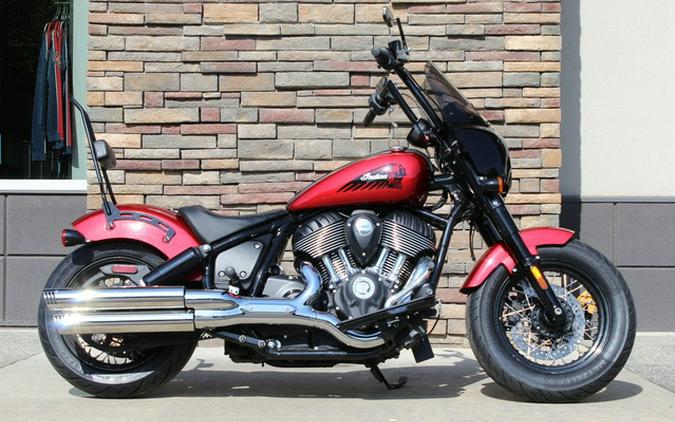 2022 Indian Chief Bobber ABS Ruby Metallic