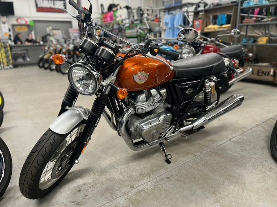 2023 Royal Enfield INT650 Orange Crush