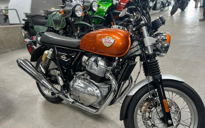 2023 Royal Enfield INT650 Orange Crush