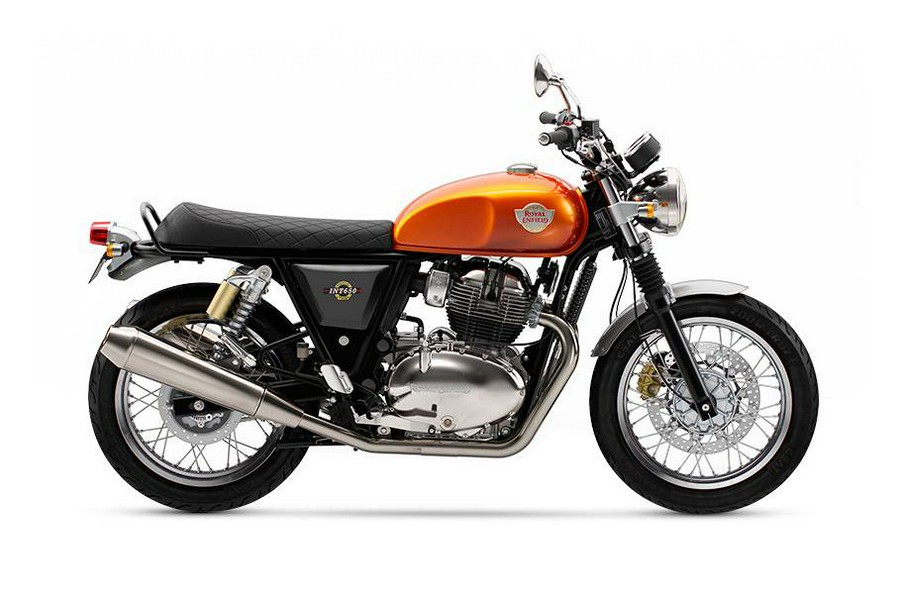 2023 Royal Enfield INT650 Orange Crush