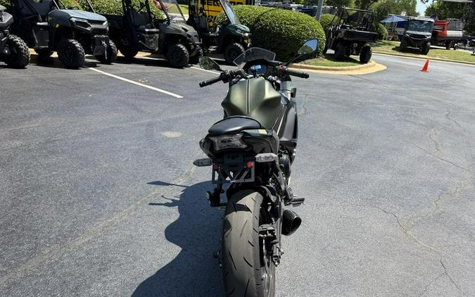 2024 Kawasaki Ninja® 650 ABS Metallic Covert Green/Metallic Spark Black