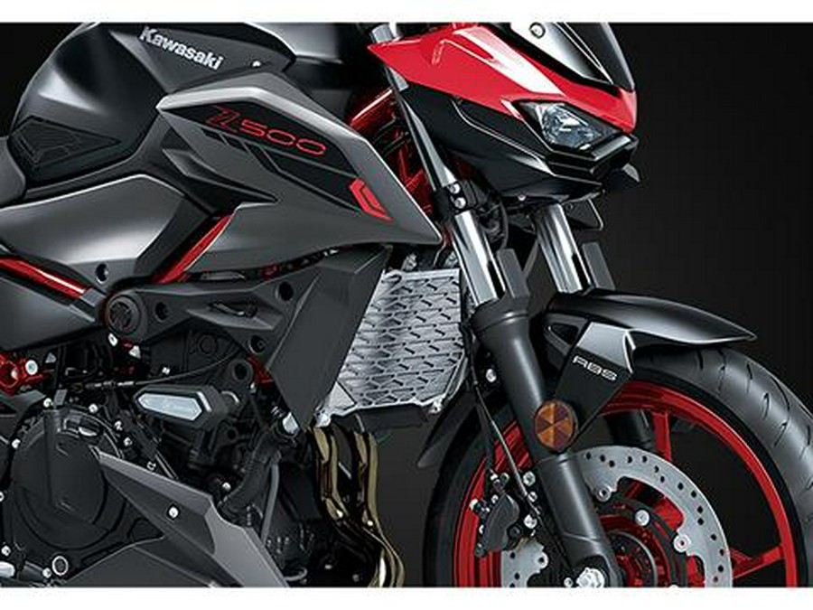 2025 Kawasaki Z500 SE ABS