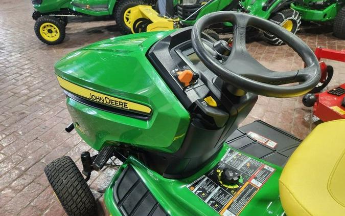 2022 John Deere X300 Select Series X380, 48-in. deck