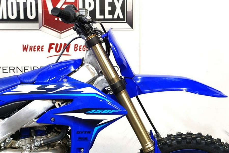 2026 Yamaha YZ 450F Team Yamaha Blue