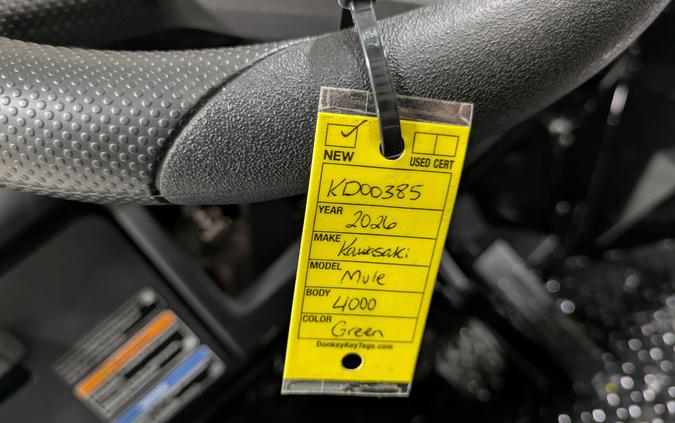 2026 Kawasaki MULE 4000