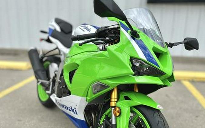 2024 Kawasaki Ninja® ZX™-6R 40th Anniversary Edition ABS