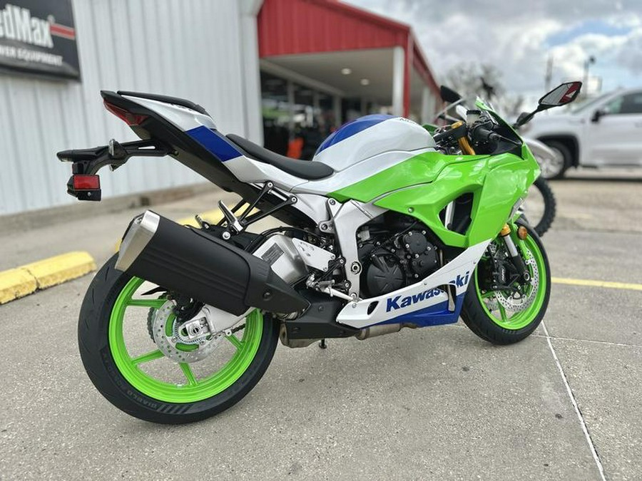 2024 Kawasaki Ninja® ZX™-6R 40th Anniversary Edition ABS