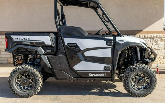 New 2024 KAWASAKI RIDGE RANCH EDITION METALLIC STARDUST WHITE