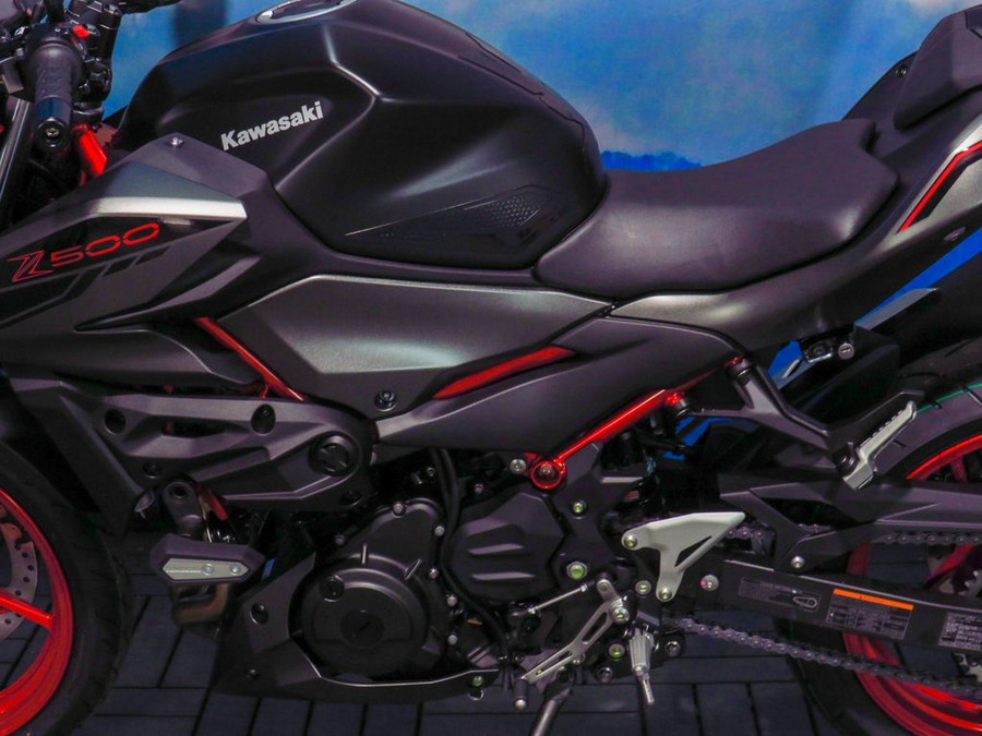 2024 Kawasaki Z500 SE ABS