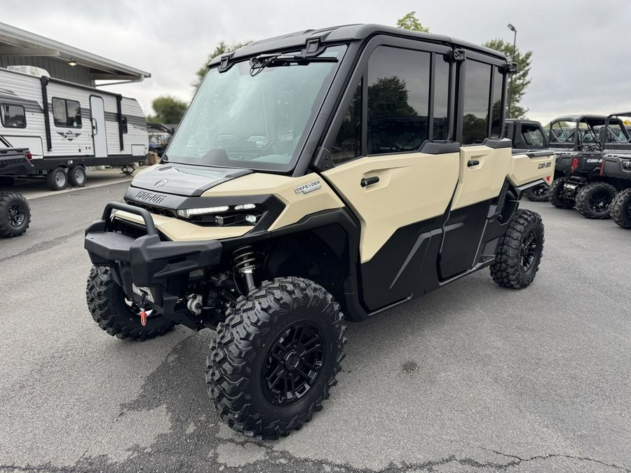 2026 Can-Am® Defender MAX Limited HD11 Desert Tan & Carbon Black