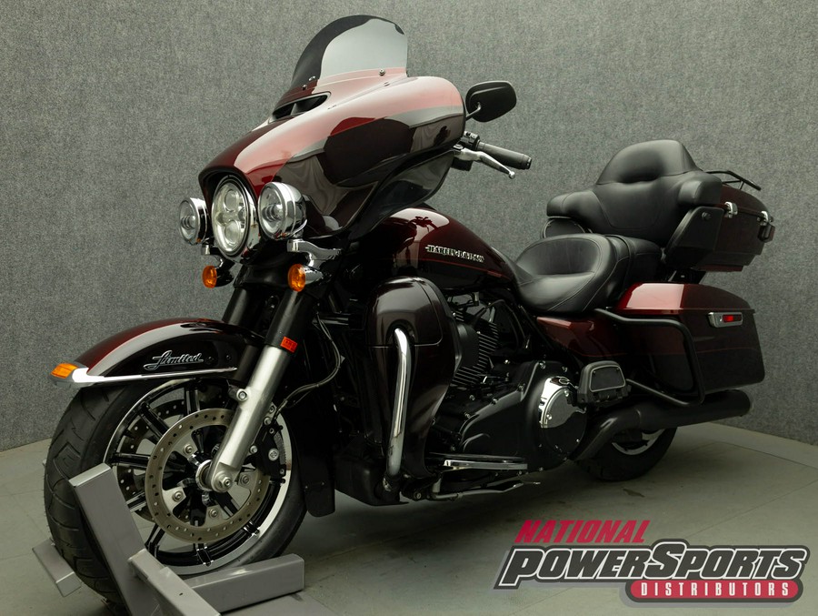 2015 HARLEY DAVIDSON FLHTK ELECTRA GLIDE ULTRA LIMITED W/ABS