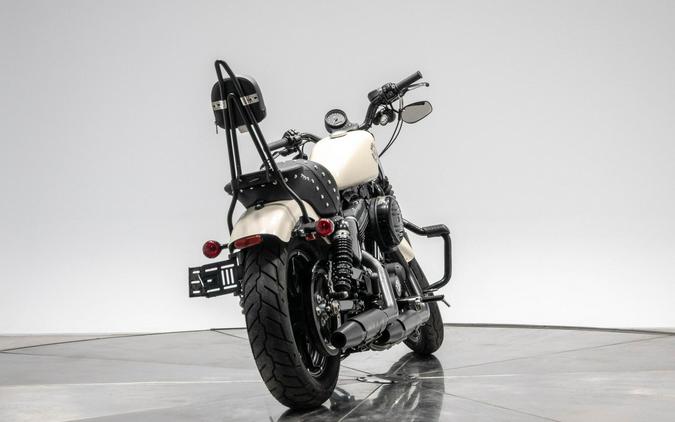 2022 Harley-Davidson XL883N Iron 883 in White Sand Pearl with 882 miles