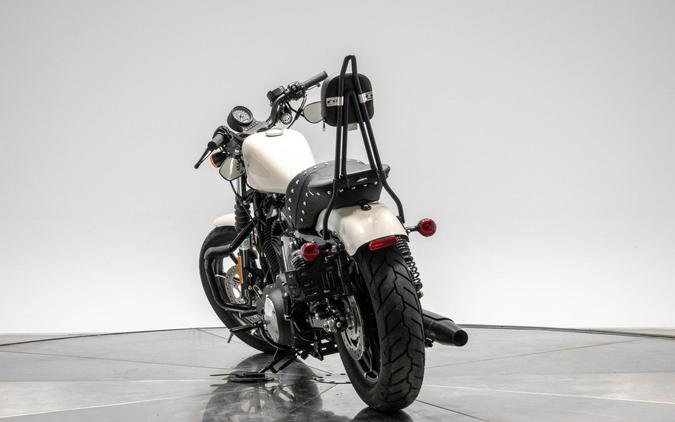 2022 Harley-Davidson XL883N Iron 883 in White Sand Pearl with 882 miles