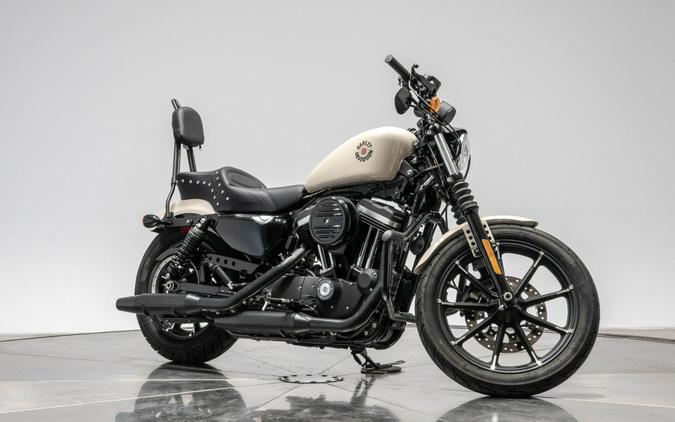 2022 Harley-Davidson XL883N Iron 883 in White Sand Pearl with 882 miles