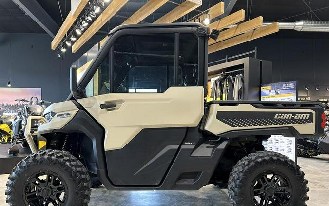 2024 Can-Am® Defender Limited HD10 Desert Tan & Timeless Black