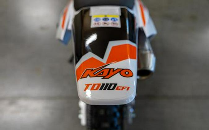 2025 Kayo TD 110 EFI