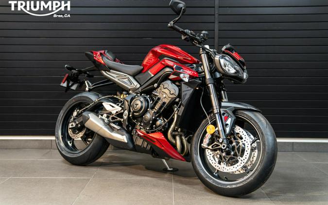 2024 Triumph Street Triple 765 RS Carnival Red