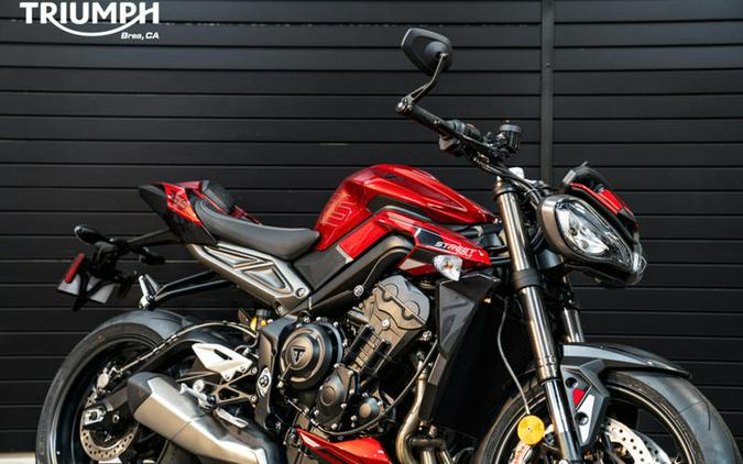 2024 Triumph Street Triple 765 RS Carnival Red