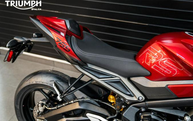 2024 Triumph Street Triple 765 RS Carnival Red