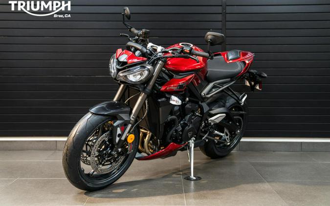 2024 Triumph Street Triple 765 RS Carnival Red