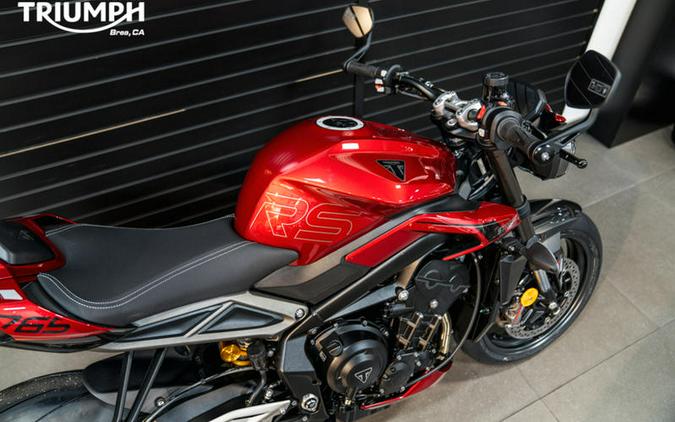 2024 Triumph Street Triple 765 RS Carnival Red