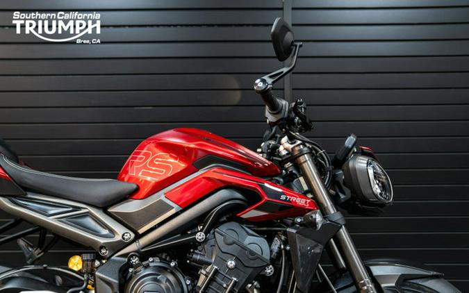 2024 Triumph Street Triple 765 RS Carnival Red