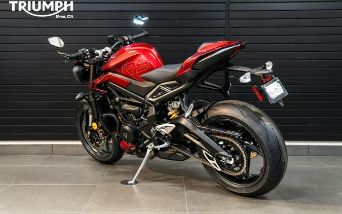 2024 Triumph Street Triple 765 RS Carnival Red