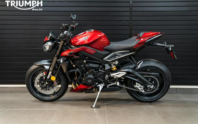 2024 Triumph Street Triple 765 RS Carnival Red