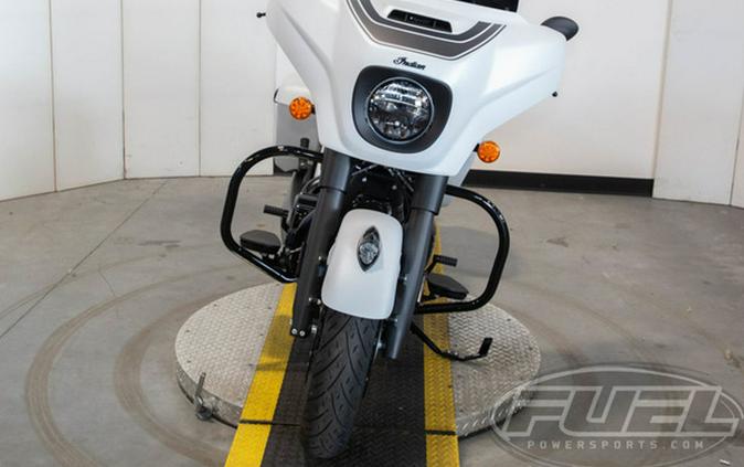 2024 Indian Chieftain Dark Horse Ghost White Metallic Smoke