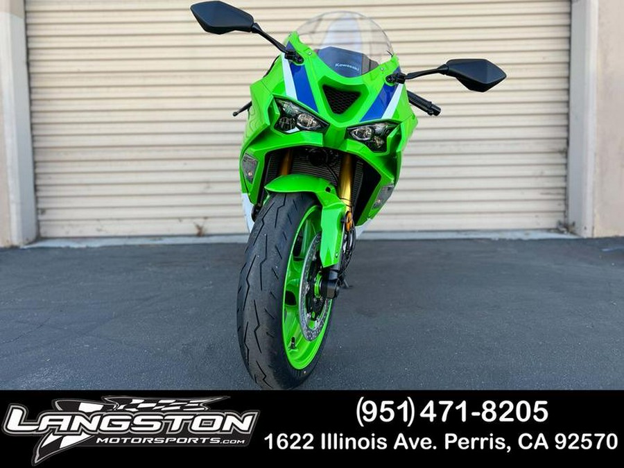 2024 Kawasaki Ninja® ZX™-6R 40th Anniversary Edition ABS