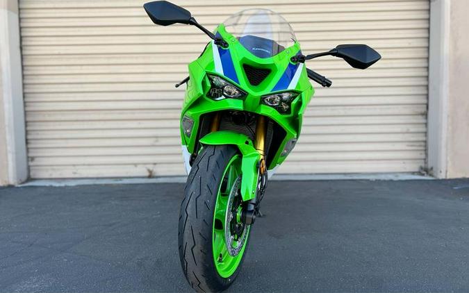 2024 Kawasaki Ninja® ZX™-6R 40th Anniversary Edition ABS