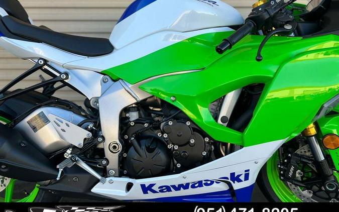 2024 Kawasaki Ninja® ZX™-6R 40th Anniversary Edition ABS