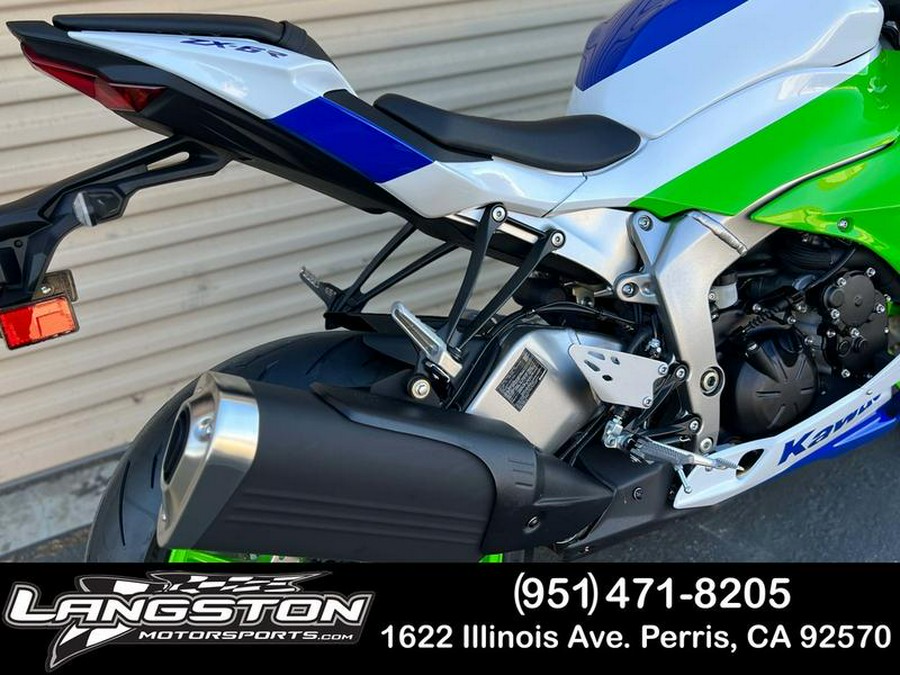 2024 Kawasaki Ninja® ZX™-6R 40th Anniversary Edition ABS