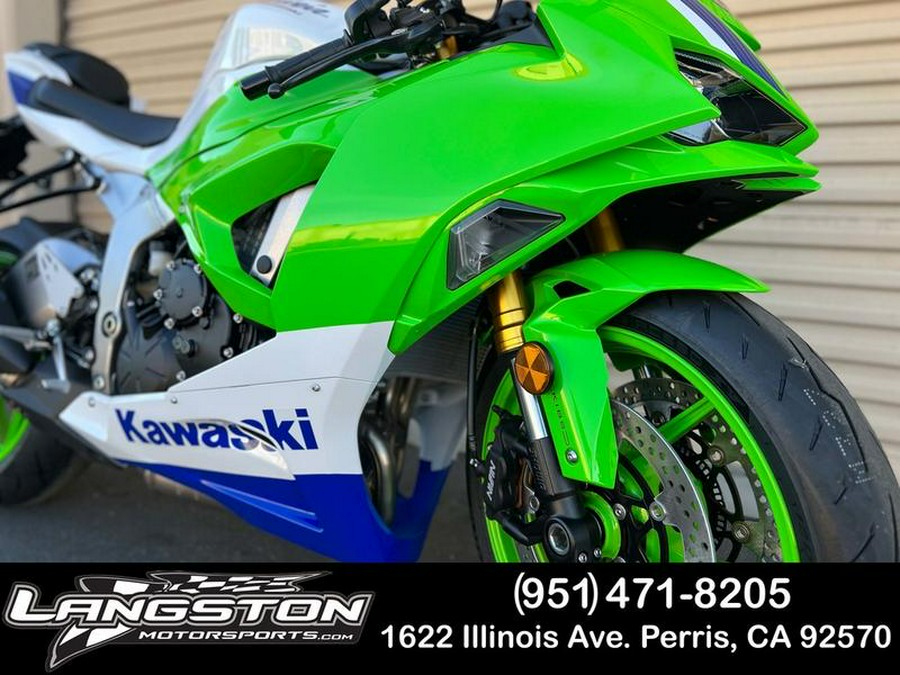 2024 Kawasaki Ninja® ZX™-6R 40th Anniversary Edition ABS