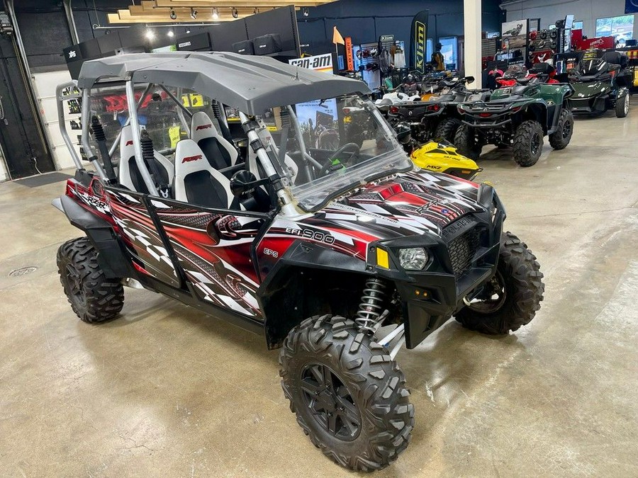 2012 Polaris® Ranger® RZR XP™ 4 900 Liquid Silver LE