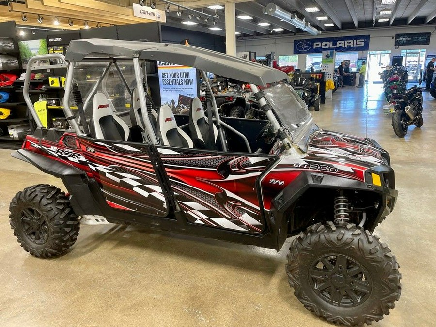 2012 Polaris® Ranger® RZR XP™ 4 900 Liquid Silver LE