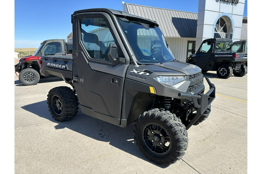 2022 Polaris Industries RANGER XP 1000 Premium Matte Titanium