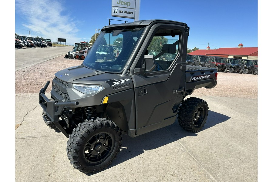 2022 Polaris Industries RANGER XP 1000 Premium Matte Titanium