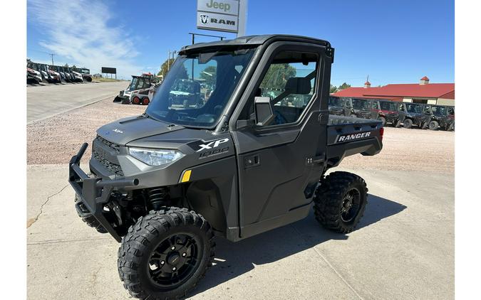 2022 Polaris Industries RANGER XP 1000 Premium Matte Titanium