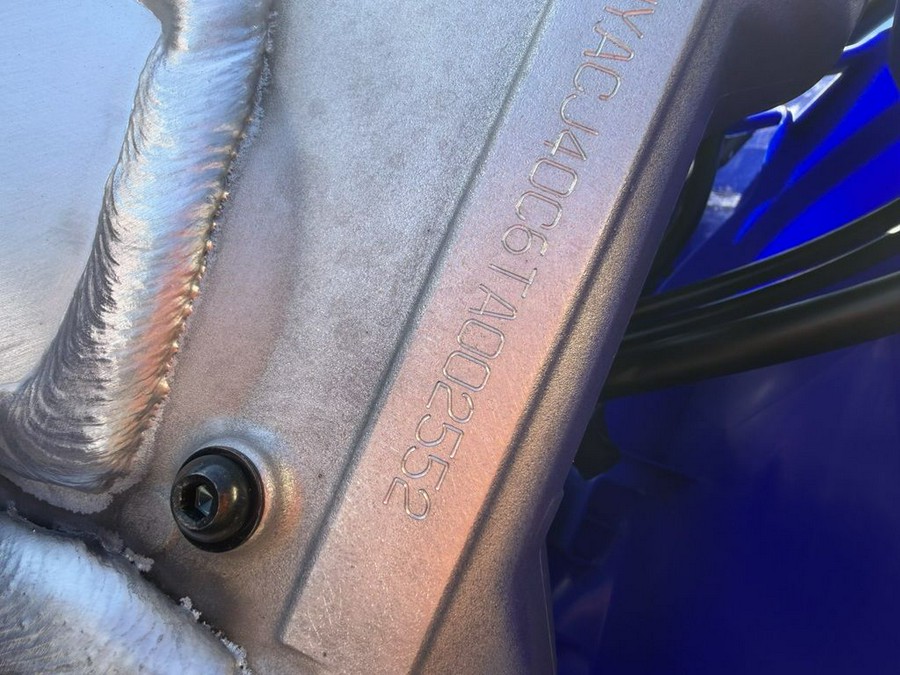 2026 Yamaha YZ450F Team Yamaha Blue