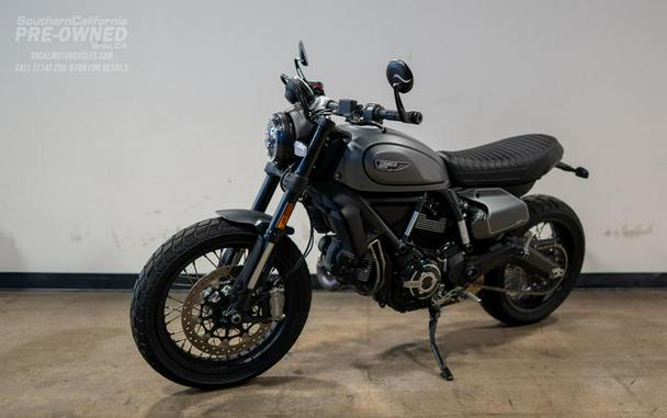2022 Ducati Scrambler Nightshift Aviator Grey