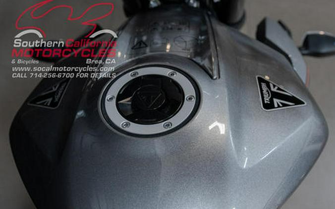 2024 Triumph Street Triple 765 RS Silver Ice